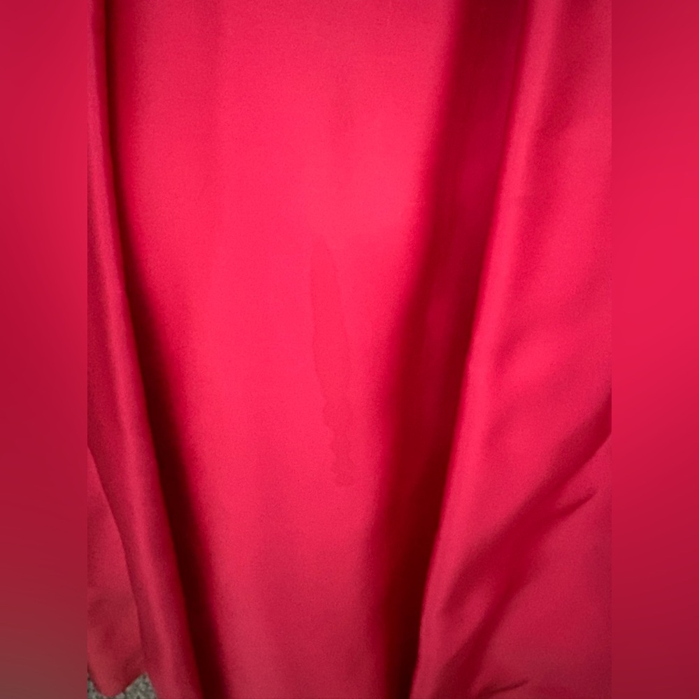 Vintage 50s Coral Pink Satin Suzy Perrette Style Bombshell Dress & Designer Hat - Picture 11 of 14